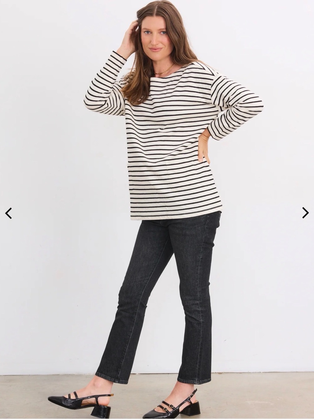 Hatch- Bateau Long Sleeve Top